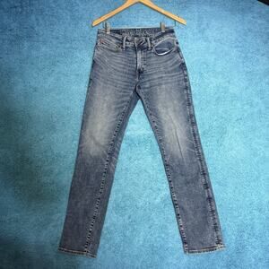 American Eagle Jeans Mens 29x32 AirFlex Plus Blue Slim Skinny Fits 28x29